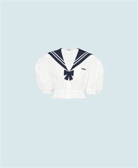 miu miu sailor top|michael miu shirt.